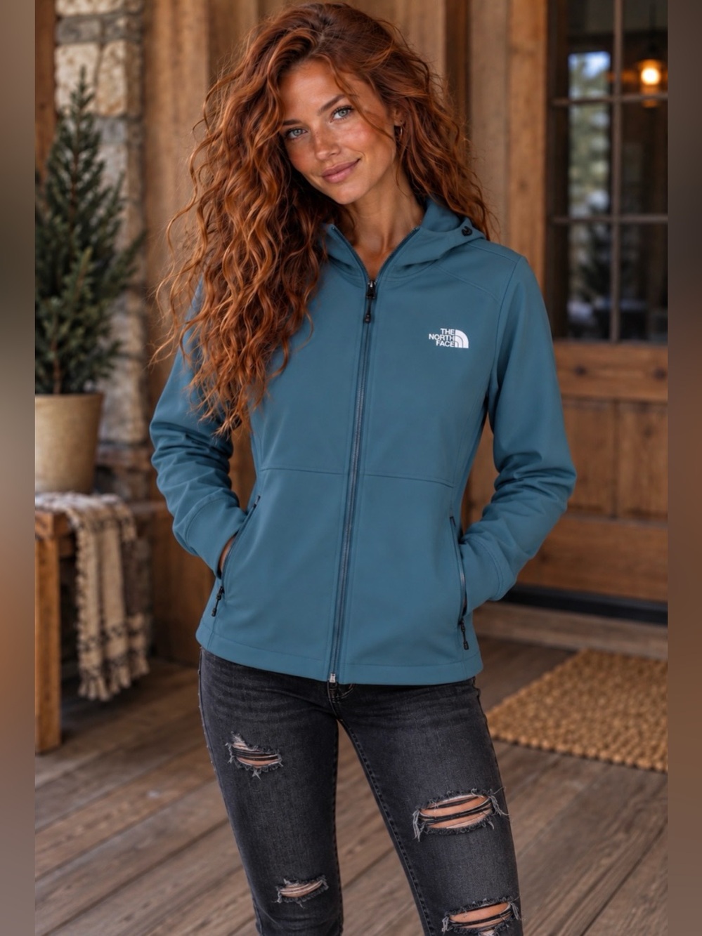 NWT The North Face Shelbe Raschel Hooded Fleece Jacket